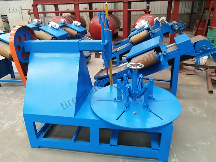 tire sidewall cutting machine