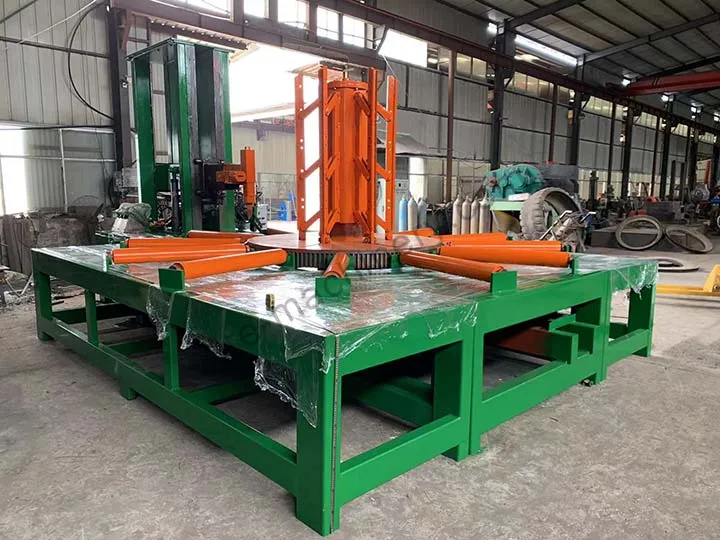 OTR tire recycling machine