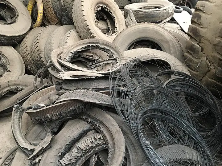 clean rubber rings with the bead wire fully removed