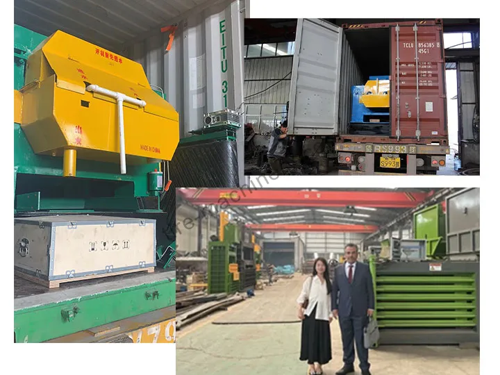rubber powder machine delivery