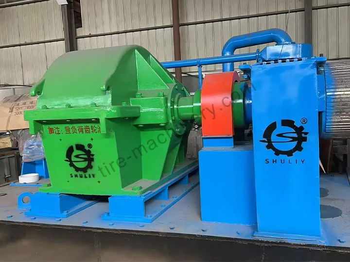 tire crusher machine
