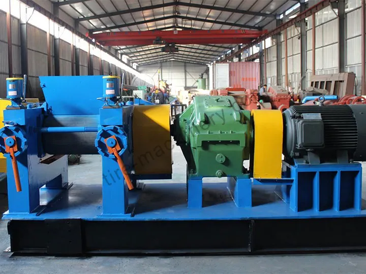 tire crushing machine