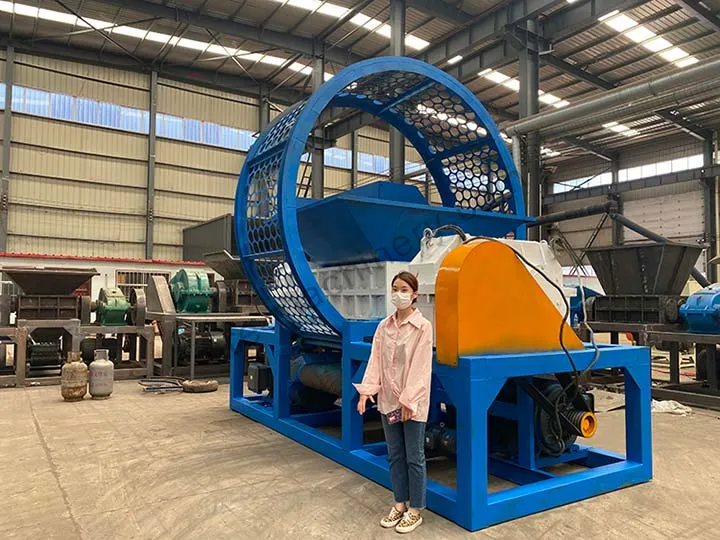 tire shredder machine