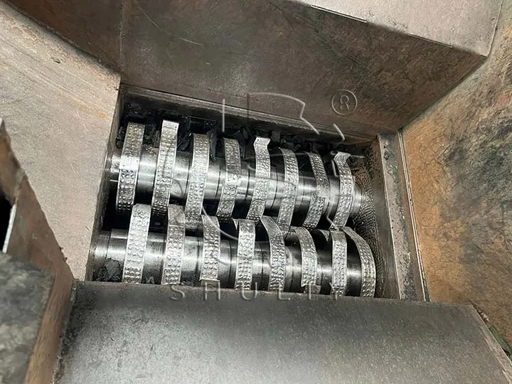 cuchillas de trituradora de neumáticos
