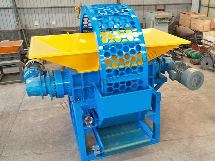 tyre shredder equipment