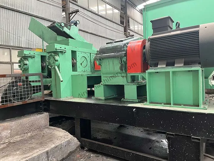 industrial rubber shredder
