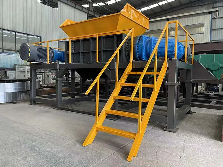 plastic barrel shredding machine