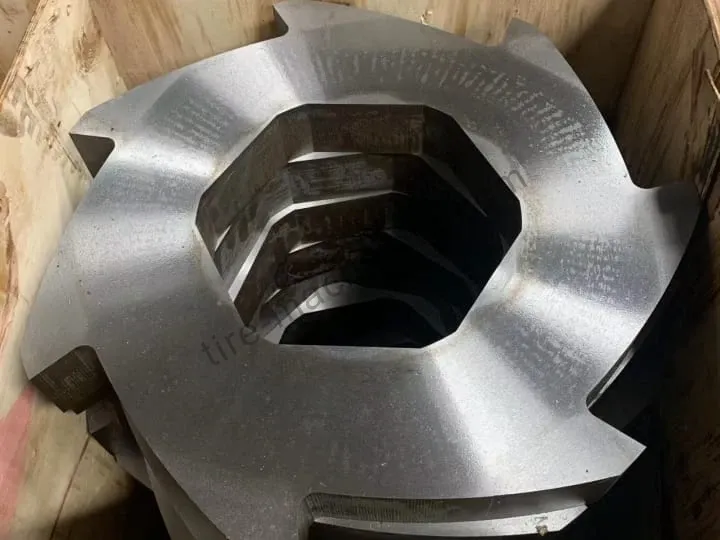 rubber shredder machine blades