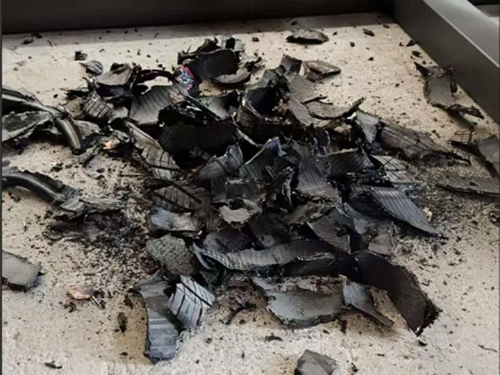 shredded tyre blocks