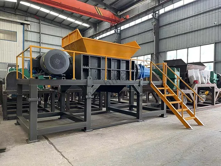 tire chipper machine