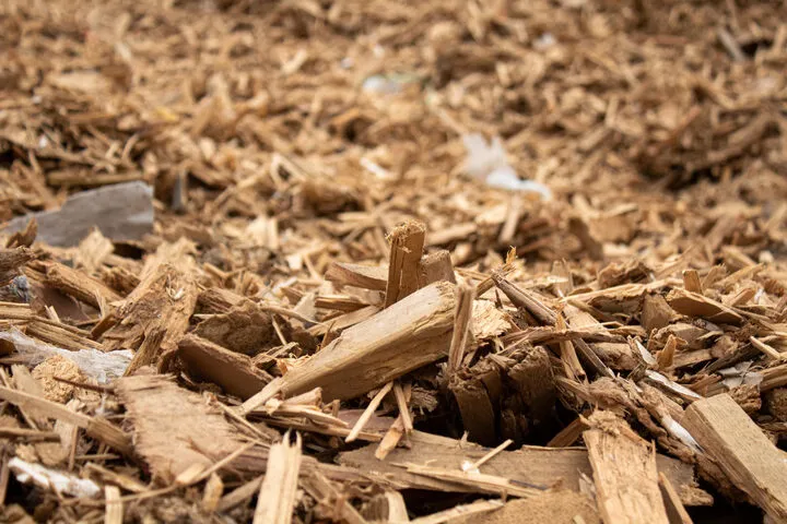 Waste wood recycling