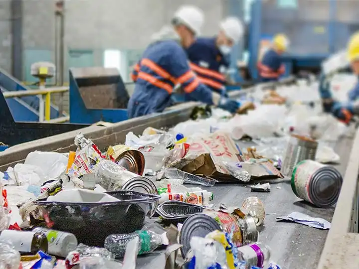 återvinning av plast