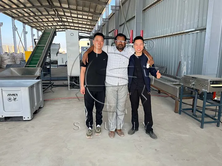 Our Oman customer and Shuliy engineer