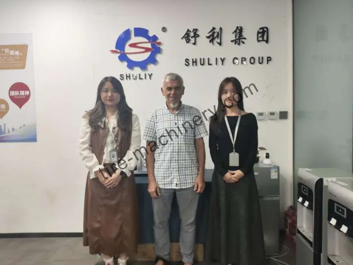 Germany client visited Shuliy Machinery