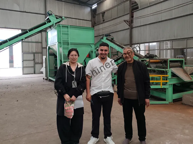 Tire Recycling Machine for Sale in Belgium