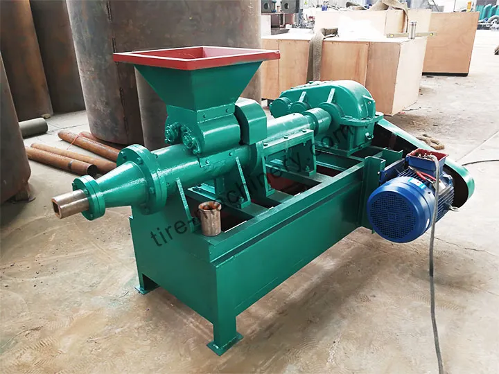 Машина для изготовления древесных и угольных брикетов