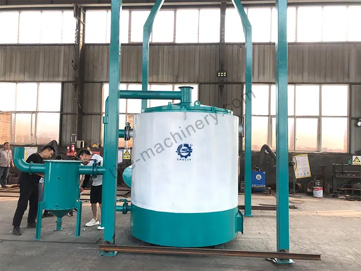 Wood Log Carbonization Furnace (2)