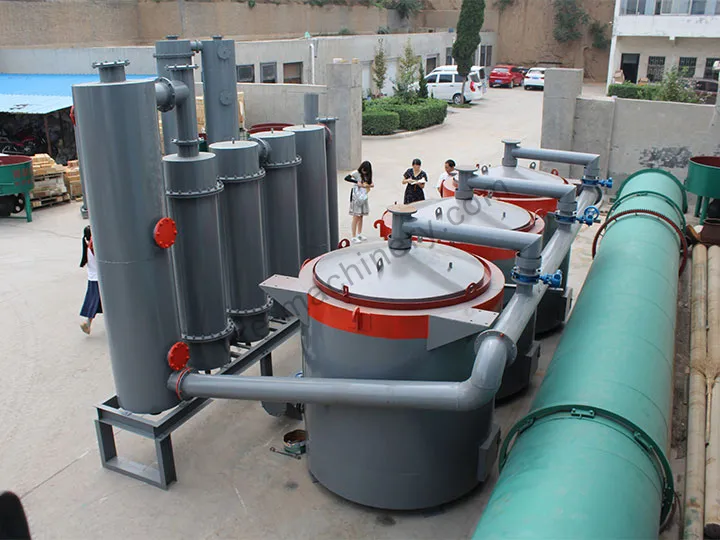 Wood Log Carbonization Furnace