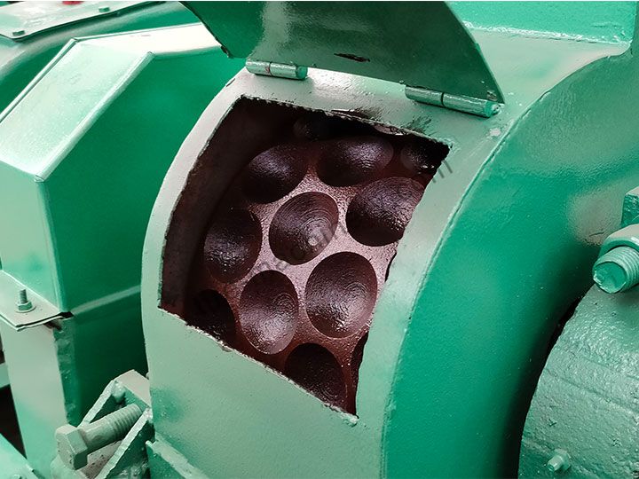 round ball molds of charcoal machine