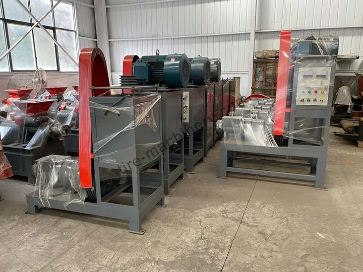 sawdust log making machine