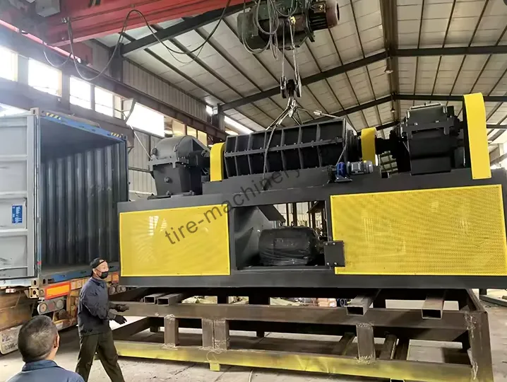 Tire Recycling Plant in Colombia
