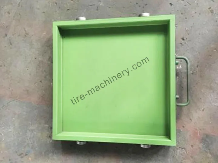 mold of rubber mat production machine