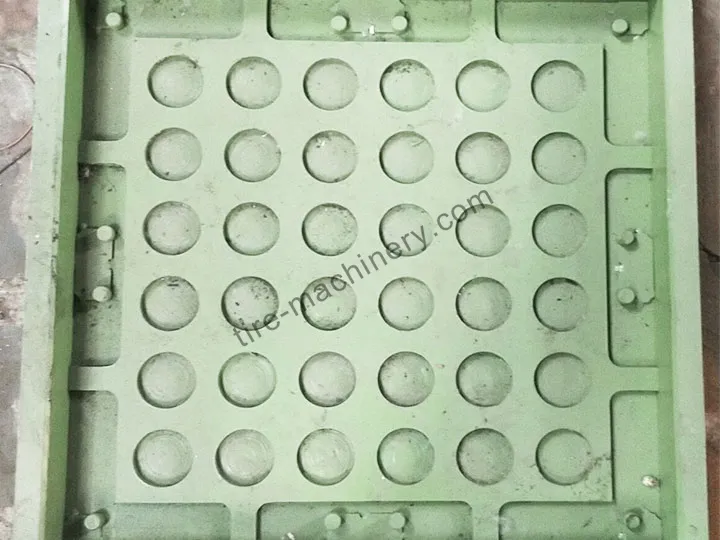 recycled rubber mat mold