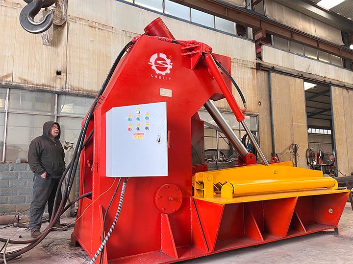 OTR Tire cutter sent to Indonesia